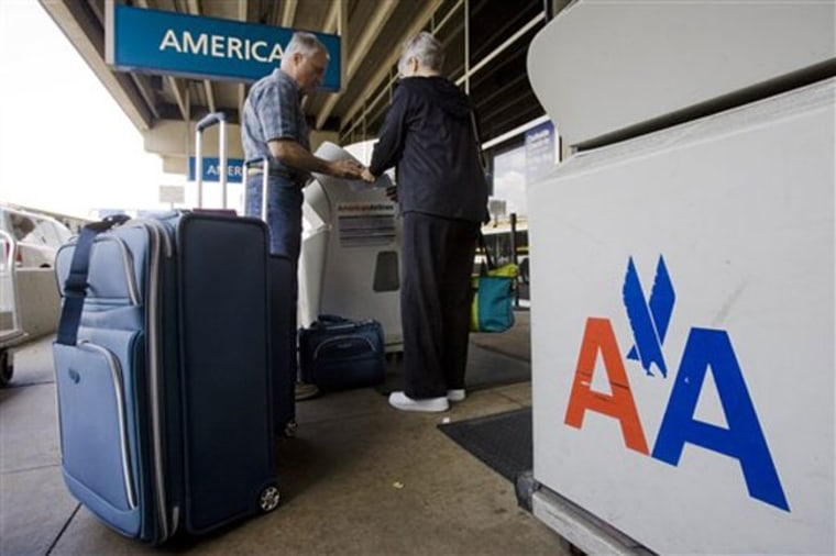 American Airlines announced Wednesday it would begin charging $15 for the first checked bag, increase other fees, and cut domestic capacity 11-to-12 percent later this year.